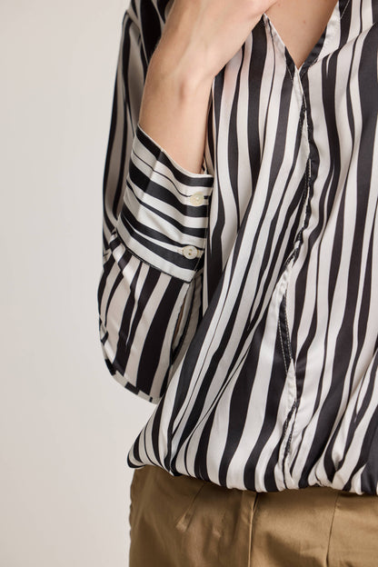 Black and White Zebraland Printed Top
