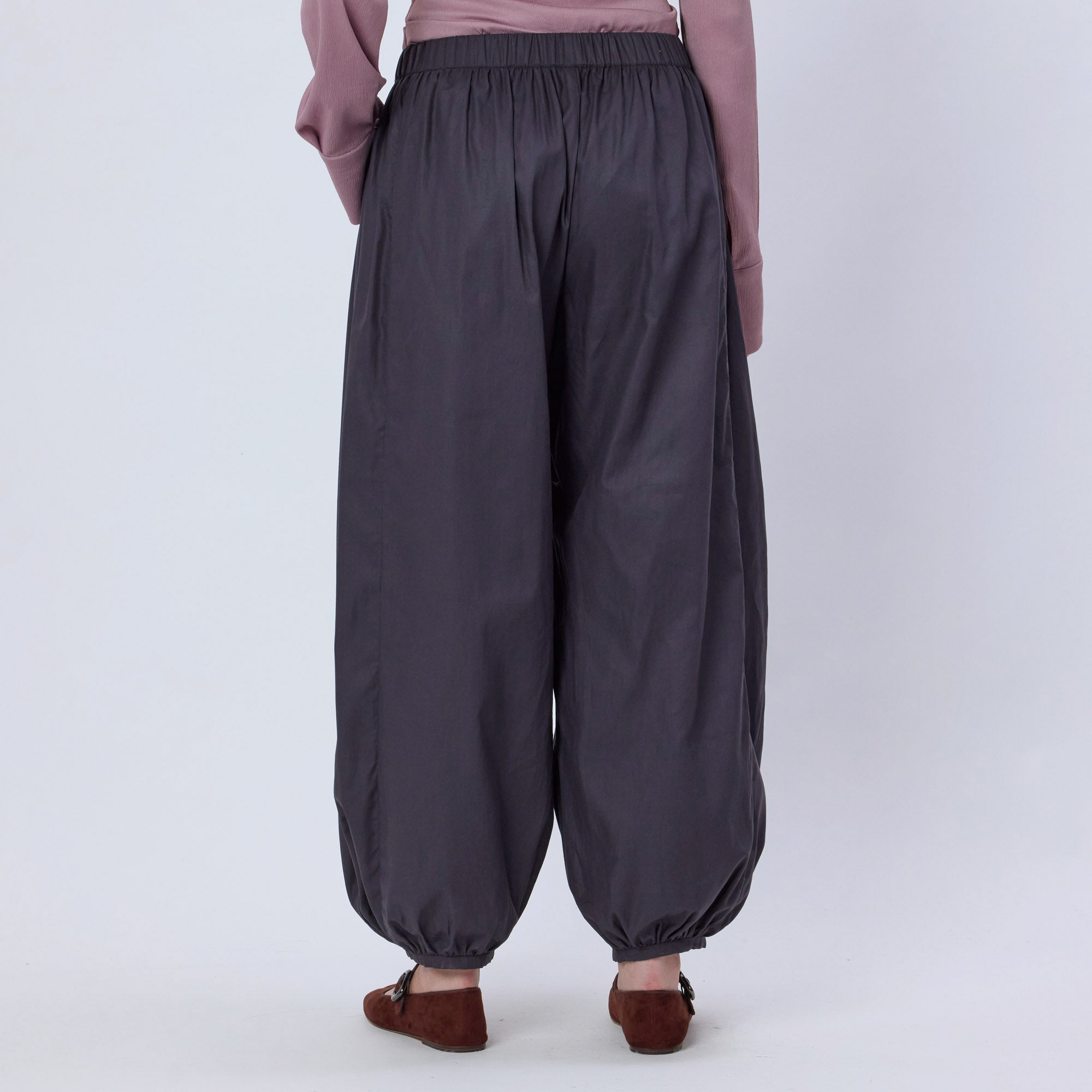 GREY BALLOON PANTS