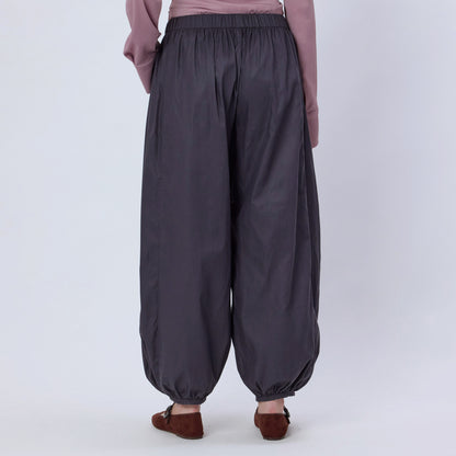 GREY BALLOON PANTS