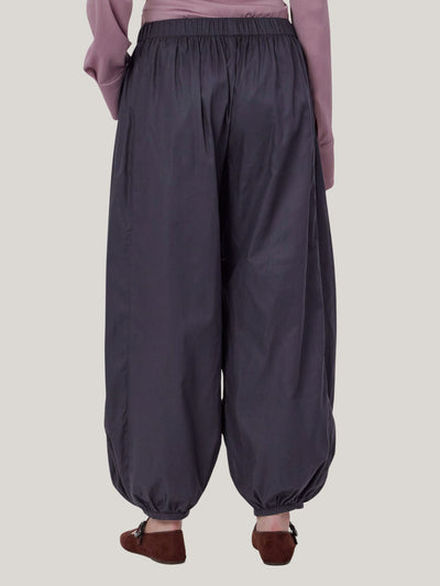 GREY BALLOON PANTS